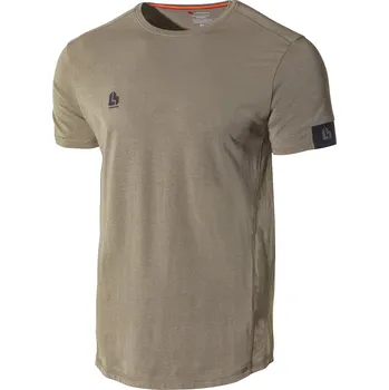 Pánské tričko LBRADOR SWEDEN 6030BV Momentum hnědé pánské pracovní triko Premium 3XL