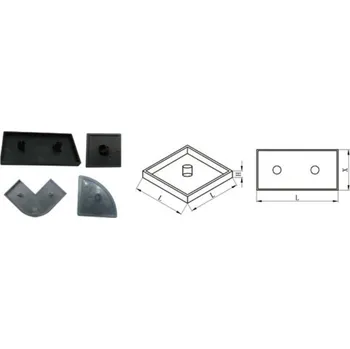 Dílenský stůl Záslepka profilu KFA-4080