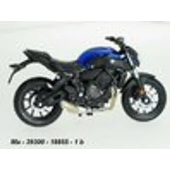 autíčko Model Yamaha 2018 MT-07 1:18 - modrá