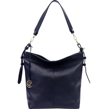 Kabelka Kožená kabelka Gregorio 1714 modrá