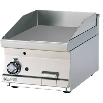 Kuchyňský gril Grilovací deska 40x45 plynová hladká bez podestavby | RM - FTLT-64G