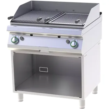 Kuchyňský gril Lávový gril plynový s podestavbou | RM - GL 780 G