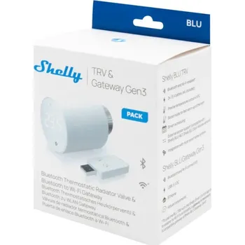 Hlavice pro radiátor Shelly TRVBLU1-pack