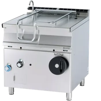 Pánev Pánev sklopná manuální plynová 80 l nerezové dno | RM - BR80-98G/N