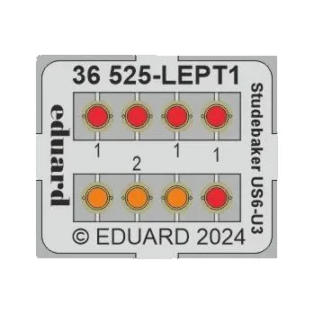 Plastikový model Eduard 1/35 Studebaker US6-U3 (ICM)