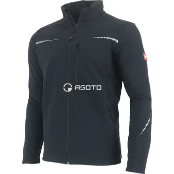 Pánská softshellová bunda Engelbert Strauss E.S. Motion černá pánská softshell bunda L