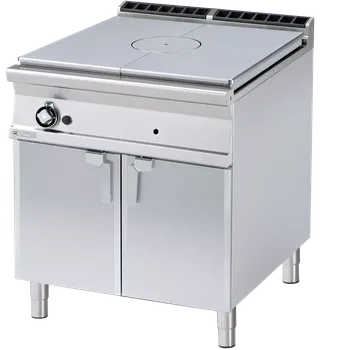 Sporák Sporák tálový plynový 1x hořák s podestavbou | RM - TP-98G