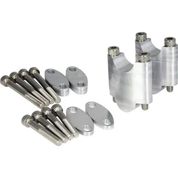 Bike It hliníkové CNC nástavce řídítek 22,2 mm vícestupňové