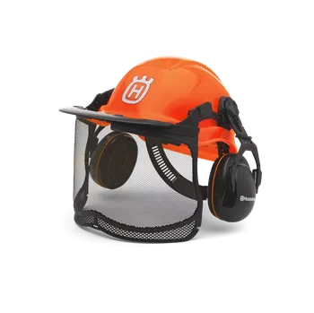 Pracovní přilba Ochranná přilba pro práci v lese, Husqvarna Functional, fluorescenční Ochranné prostředky