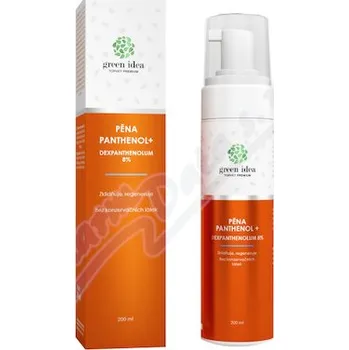 Přípravek po opalování Green idea Panthenol+ Pěna 8% 200ml