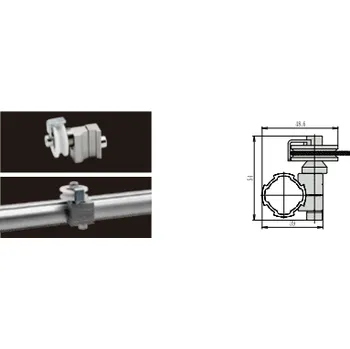 Pojezdové kolečko Vodící kolečko ALR-500_H