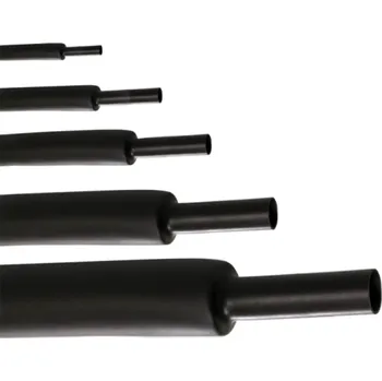 Smršťovací bužírka 1,5mm 2:1, l=1m Barva: černá