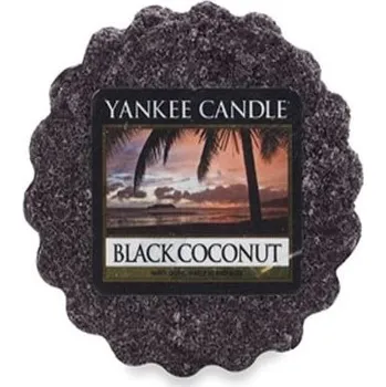 vonný vosk Yankee Candle vonný vosk 31 g Černý kokos (Black Coconut)