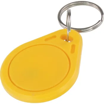 Auto elektroinstalace Čipový přívěšek RFID pro přístupové a zabezpečovací systémy 13,56MHz, žlutý