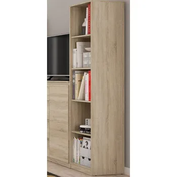 regál Vysoký regál Carlos, dub sonoma, šířka 40 cm