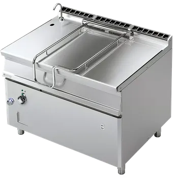 Pánev Pánev sklopná automatická elektrická 120 l nerezové dno | RM - BRM120-912ET/N