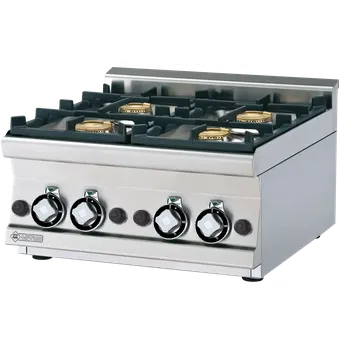 Sporák Sporák plynový 4x hořák bez podestavby | RM - PCT-66G