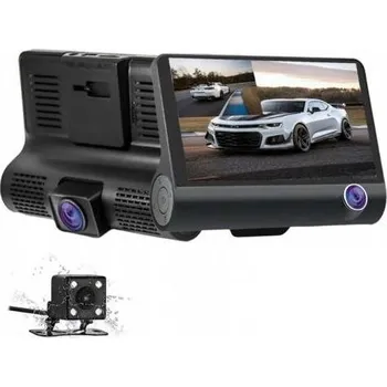 Kamera do auta Kamera do auta Alum Kamera DVR do auta FHD 1080p, s couvací kamerou