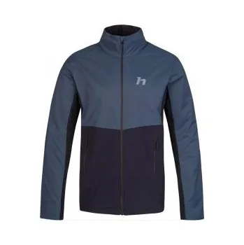 Sportovní oblečení Hannah NORDIC II stratified sea/anthracite L; Modrá bunda + DÁREK DLE VÝBĚRU!