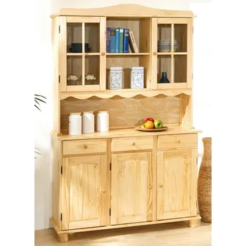 Knihovna Široká vitrína In-Toscana, borovice