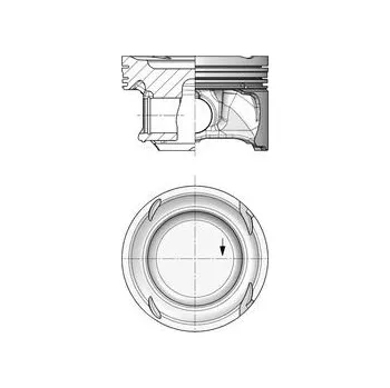 Motor automobilu Píst KOLBENSCHMIDT 40862600