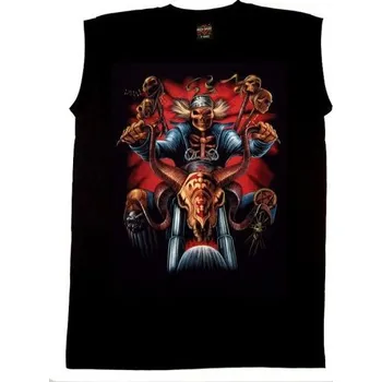 Pánské tílko Tílko - Kostra na motorce