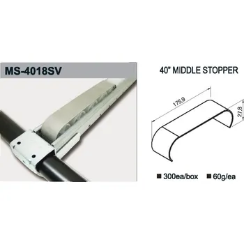 Dílenský stůl Nájezdová brzda pro válečkové dráhy MS-4018SV