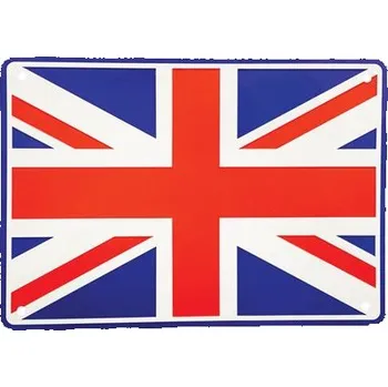 Tabulka- parkovací cedule - Union Jack