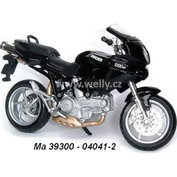 autíčko Model Ducati Multistrada 1000DS 1:18 - černá