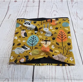 Nákrčník Yháček, Lesní zvířátka okr, flís