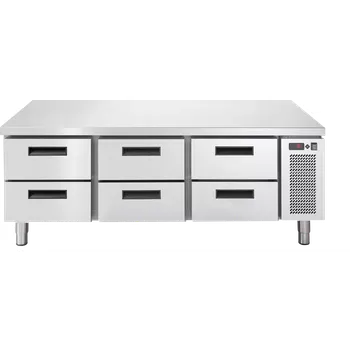 Podestavba chladicí elektrická GN 1/1 deska KIT 3x2 zásuvky | RM - LNSR 703 2Z DKIT