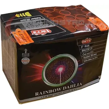 Zábavní pyrotechnika Rainbow Dahlia 27 ran