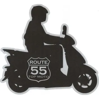 Originální reflexní samolepa na automobil - skútr / 13