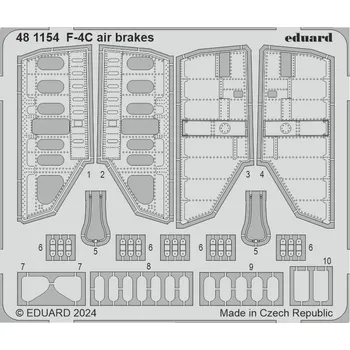 Plastikový model Eduard 1/48 F-4C air brakes (HOBBY 2000 / ACADEMY)
