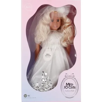 Panenka Mega Creative PANENKA 46CM 24X51X13 MC NEVĚSTA WB 6/12