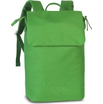 Módní doplněk Bench Městský batoh na zip s klopou Loft zelená 9l
