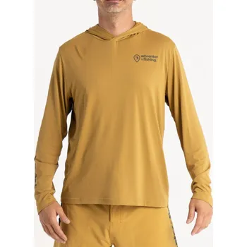 Adventer Funkční hoodie UV tričko Sand Barva: Sand, Velikost: XL