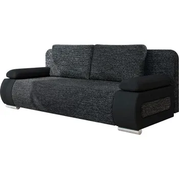 Pohovka Vícemístná rozkládací pohovka Lenke černá