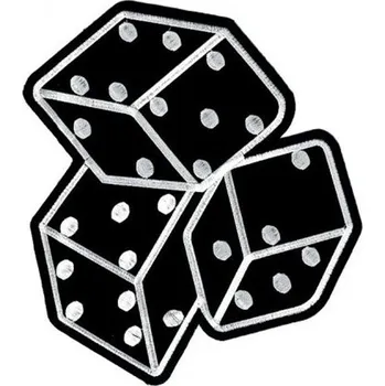 Nášivka - KOSTKY / zádovka