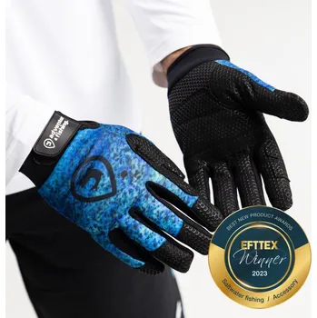 Rukavice Adventer Rukavice pro chytání na moři Bluefin Trevally Barva: Bluefin Trevally, Velikost: M-L