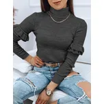 Dámský svetr BUFALO rolák s volánky na rukávech MY1415 Velikost: ONE SIZE, Barva (Varianta): 6