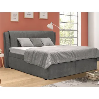 Postel Postel Misty 160x200 cm, šedá látka