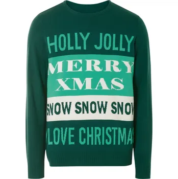 Pánský svetr LIVERGY® Pánský vánoční svetr (zelená, XL (56/58))