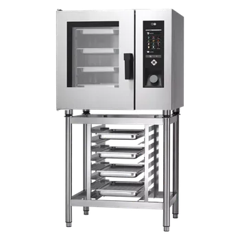 konvektomat Konvektomat STEAMBOX elektrický 6x GN 1/1 automatické mytí bojler 400 V levé dveře | RM - STBB 0611 EL