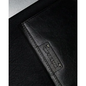 Peněženka Pánská velká kožená peněženka vertikální, bez zapínání Zapínání: bez zapínání