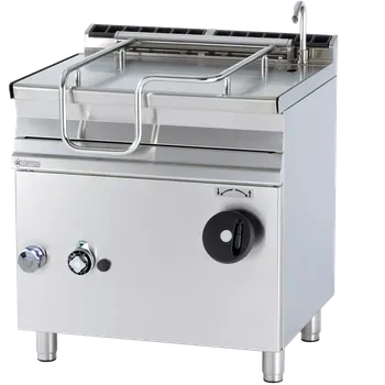 Pánev Pánev sklopná manuální plynová 50 l nerezové dno | RM - BR50-78G/N