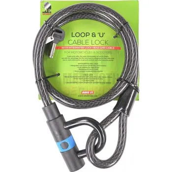 Zámek na kolo Mammoth Security kabelový zámek "U" & smyčka