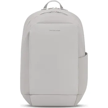 Městský batoh Kapten & Son Městský dvoukomorový batoh na notebook Oslo Greige 15l