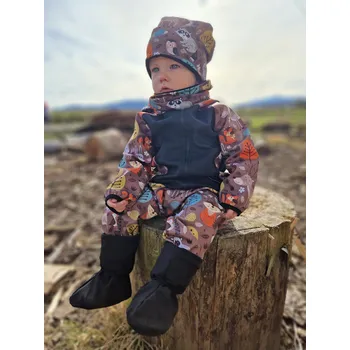 Nákrčník Nákrčník Yháček, Lesní zvířátka hnědá