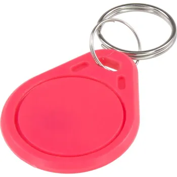 Auto elektroinstalace Čipový přívěšek RFID pro přístupové a zabezpečovací systémy 13,56MHz, růžový